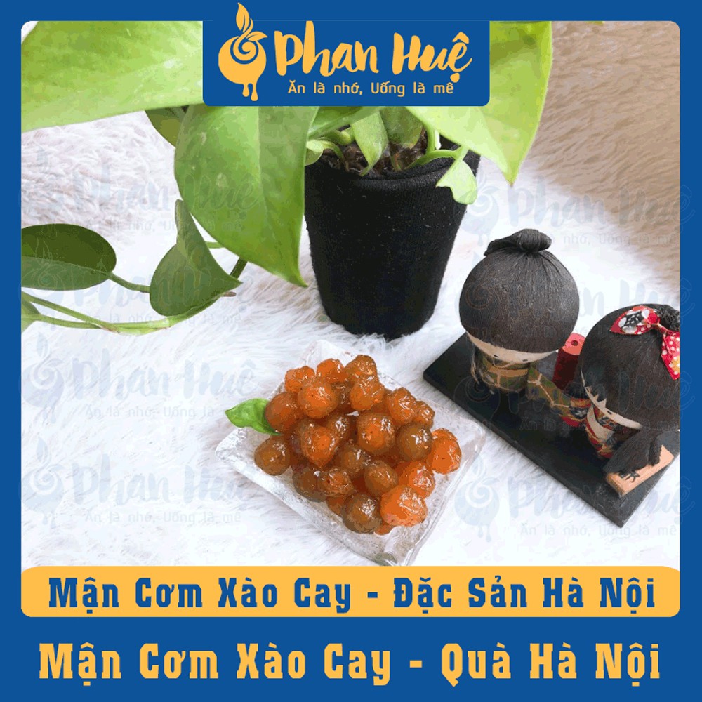 Ô mai xí muội mận cơm xào cay Phan Huệ đặc biệt, mận cơm miền Bắc chọn lọc, đặc sản Hà Nội