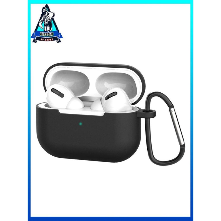 Đối với AIRPOD Pro Case Cover với Keychain Phụ kiện da cao su bảo vệ đầy đủ [8/5]