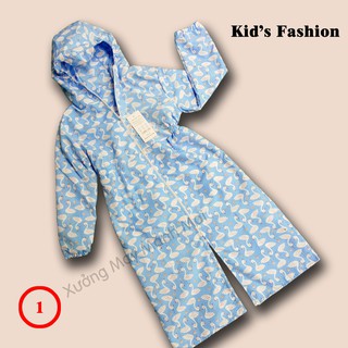[Mới] Áo chống nắng toàn thân 2 lớp cho bé gái