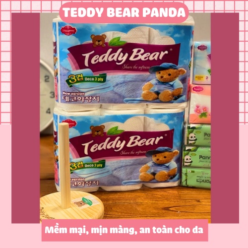 Combo Giấy Gấu Teddy Bear Panda