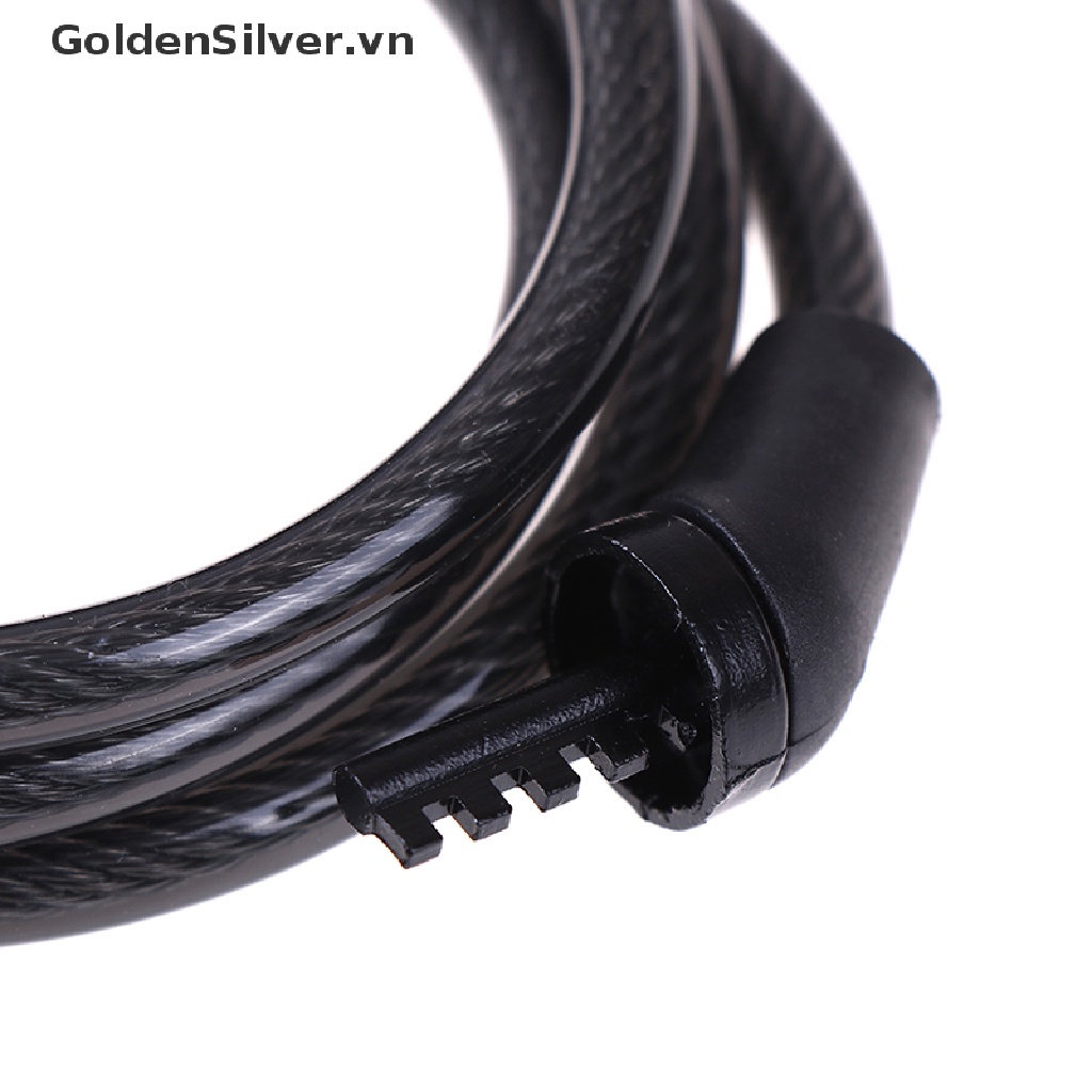 Dây Khóa Xe Đạp Kết Hợp Mật Khẩu 4 Chữ Số