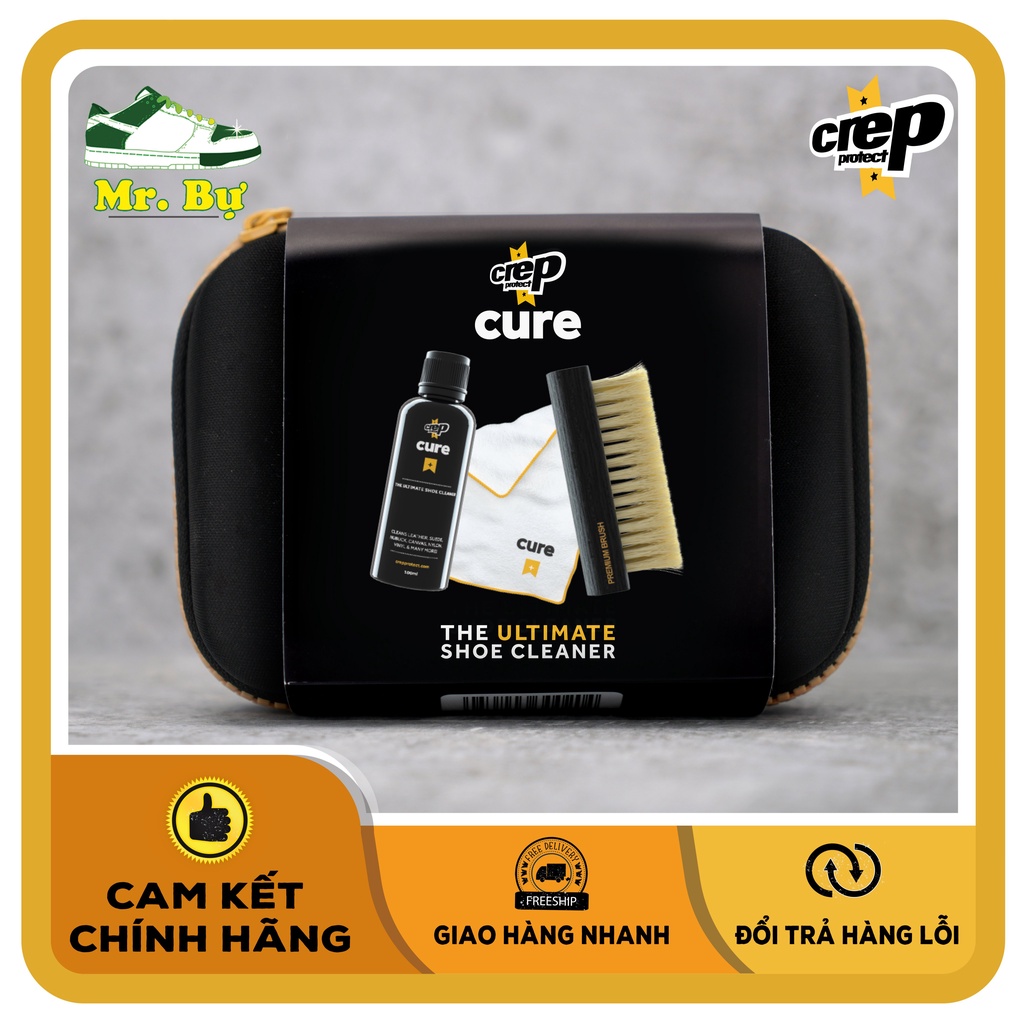 Crep Protect Cure 100ml Kit - Vệ sinh làm sạch giày trọn gói