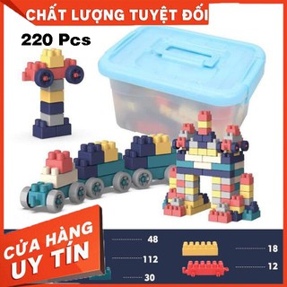 Bộ Lắp Ghép, Bộ Xếp Hình Lego Bộ Ghép Hình, dành cho bé phát triển trí não giúp bé thoải mái tư duy sáng tạo