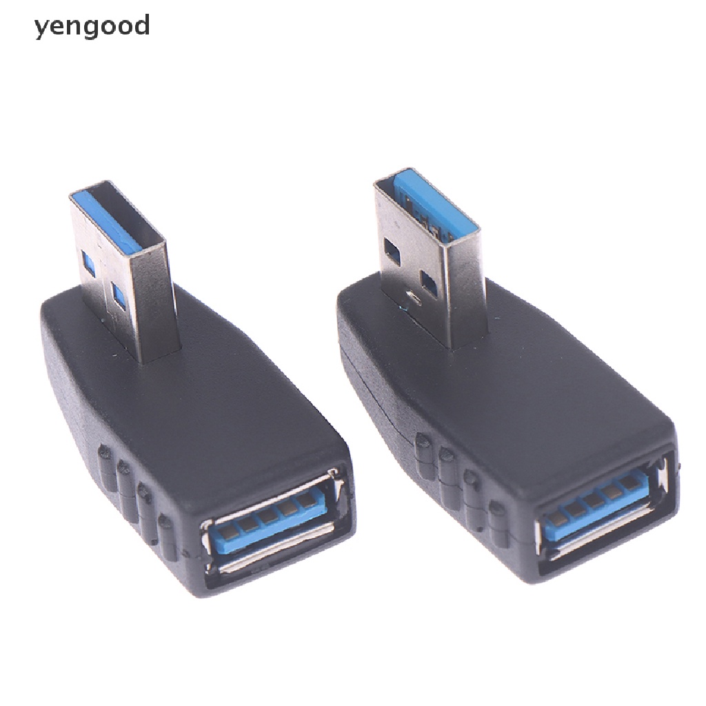 Đầu Chuyển Đổi USB 3.0 Type A M / F 90 Độ Chất Lượng Cao