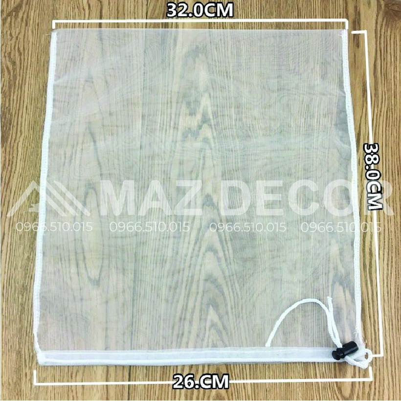 Giá sỉ Túi lọc trà lưới trà sữa , sữa đậu nành, thảo mộc nhiều size có dây rút dùng nhiều lần trong nấu ăn, pha chế