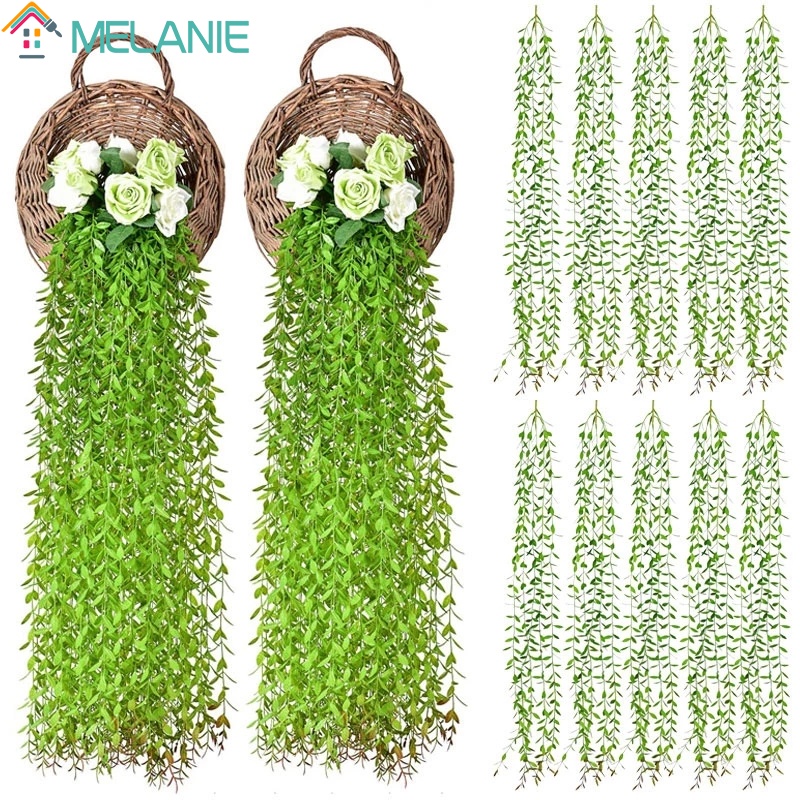 Dây Lá Liễu Nhân Tạo 104CM Treo Tường Trang Trí Nhà Cửa / Tiệc Cưới DIY