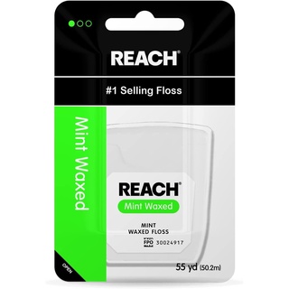 Chỉ nha khoa Reach Mint Waxed Johnson & Johnson 50 mét