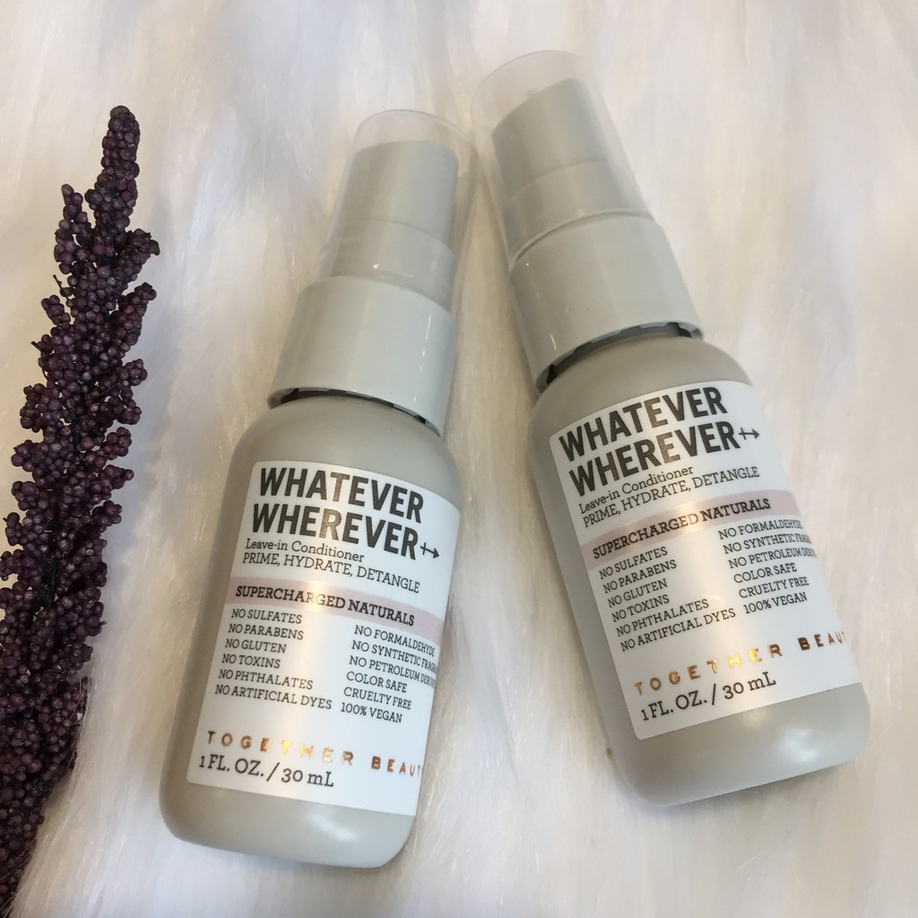 Xịt dưỡng tóc TOGETHER BEAUTY Whatever Wherever Leave-In Conditioner - 30ml - [Có bill US] | BigBuy360 - bigbuy360.vn