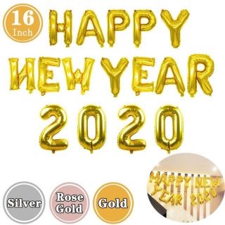(4 MÀU)chữ bóng happy new year