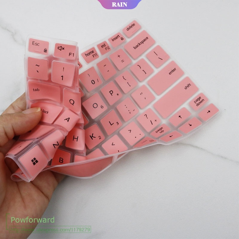 [Ready Stock] Thiết kế vỏ bàn phím cho máy tính xách tay 13,3 &quot;Dell Latitude 5300 và Dell 7200 7300 3300 Skin-RAIN