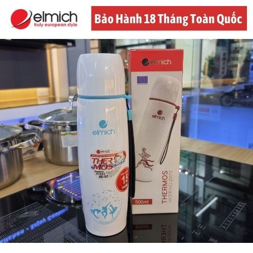 Bình giữ nhiệt lưỡng tính dung tích 500ml Elmich Themos EL-2973 xuất xứ CH Séc chính hãng, bảo hành 12 tháng