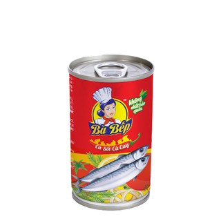 5 HỘP Cá hộp sốt cà VỊ CAY siêu ngon hiệu Bà Bếp 155 gram
