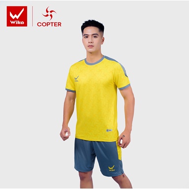Bộ Quần Áo Bóng Đá Không Logo Wika Copter Thoáng Khí, Thoát Mồ Hôi Cực Tốt