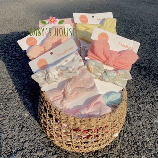 Set 3 băng đô vải Chicbaby cho bé gái