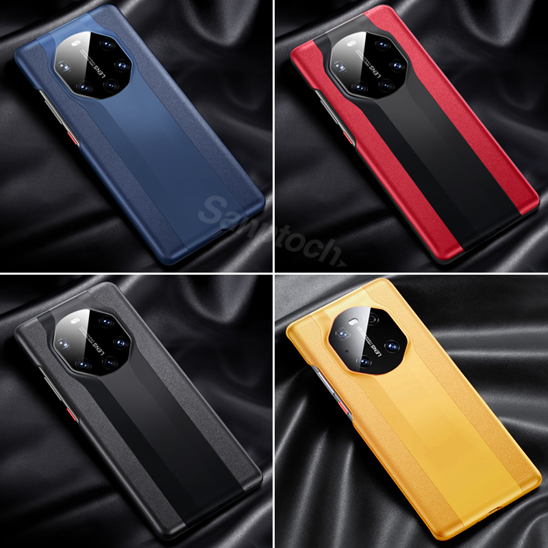 Ốp Điện Thoại Da Chống Sốc Thiết Kế Sang Trọng Bảo Vệ Camera Cho Huawei Mate 30 / 40 Pro Mate 40 Rs