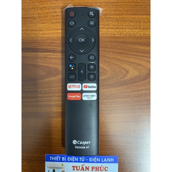 Remote tivi CASPER A1 Chính Hãng, Điều khiển tivi Casper A1 Chính Hãng