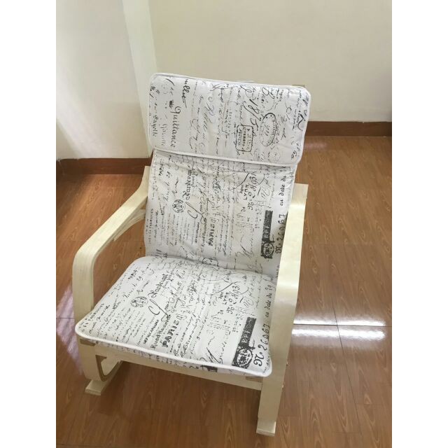 Ghế Poang bập bênh thư giãn, ghế tựa lưng đọc báo cao cấp