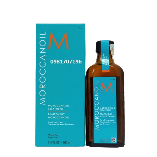 Moroccanoil Tinh dầu dưỡng tóc 100ml chính hãng