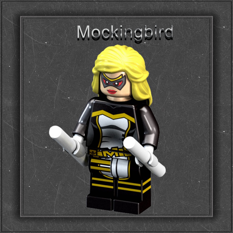 Bộ Lắp Ghép Mô Hình Nhân Vật Siêu Anh Hùng Marvel