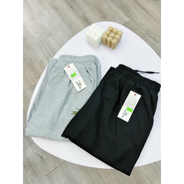 mã 5004- QUẦN BOMBER NAM DẬP LOGO CÁ SẤU
