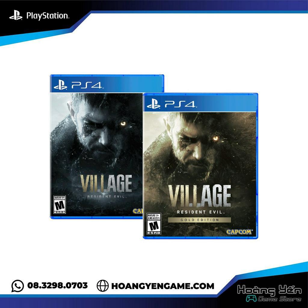 Đĩa Game Ps4 Resident Evil 8 Village