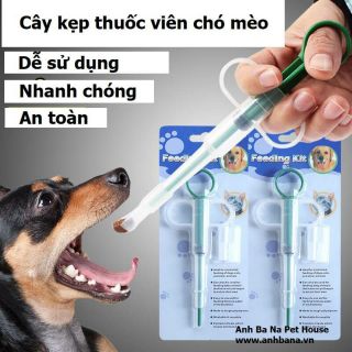 Cây gắp thuốc cho chó mèo