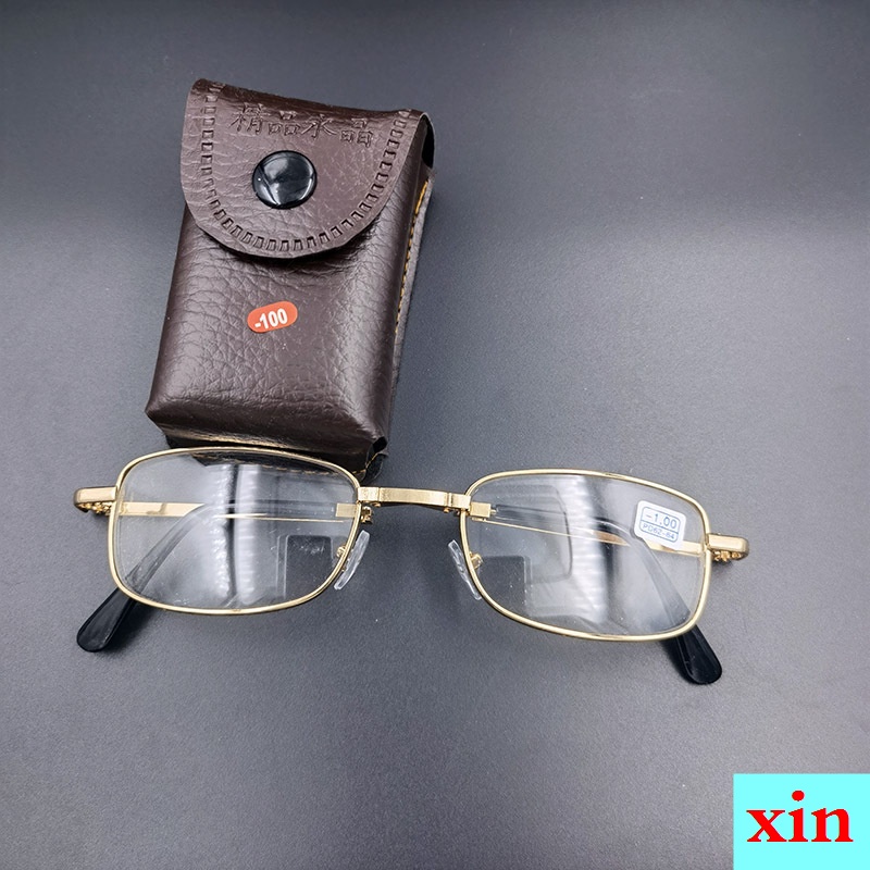Kính Cận Thị Có Thể Gập Lại Xếp Gọn Xoay 100-600 Độ