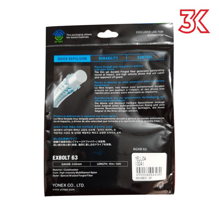 Dây cước căng vợt Yonex BG EXBOLT 63
