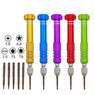 Bộ tua vít 5 trong 1 chuyên dụng cho sửa chữa điện thoại