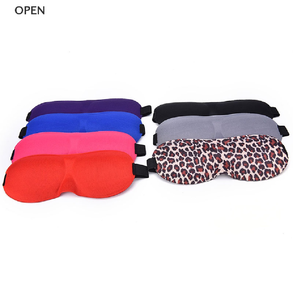 Op Miếng Đệm Mắt 3D Mềm Mại Che Giấc Ngủ Che Mắt Hỗ Trợ Giấc Ngủ my