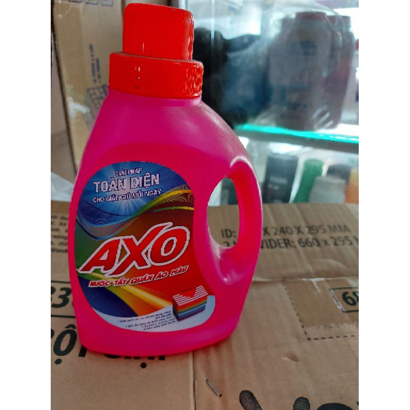 Nước tẩy quần áo màu Axo 800ml