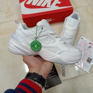 Giày chạy bộ m2k tekno thể thao nam nữ màu trắng