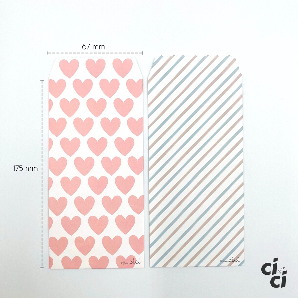 Set 10 Bao Thư/ Lì Xì Thiết Kế Xịn Xò Sáng Tạo