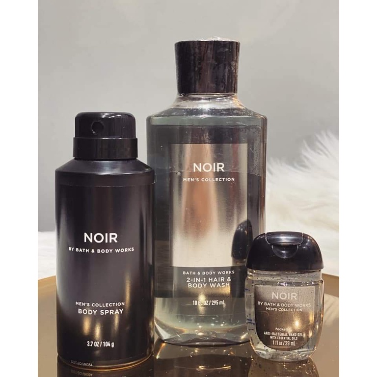 XỊT THƠM & SỮA TẮM NAM MÙI NOIR BATHANDBODYWORKS