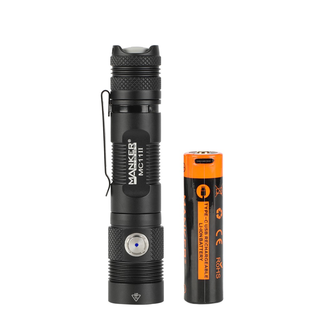 Đèn pin siêu sáng cao cấp MANKER MC11II