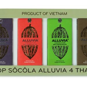 Hộp Quà Tặng Mekong Essence Alluvia Gồm 4 Thanh Socola Nhỏ 30g, Mekong Essence Alluvia Chocolate Gift Box