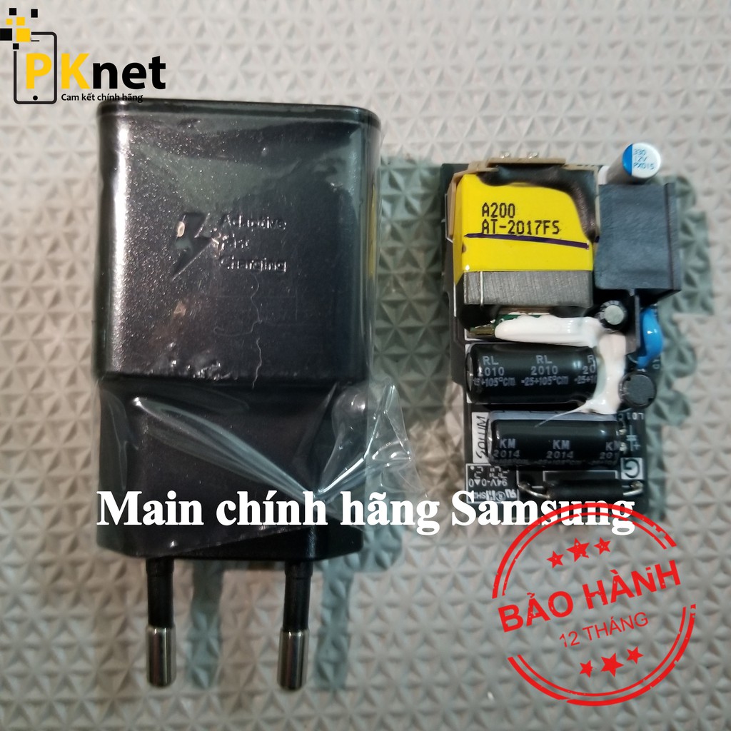 Củ sạc nhanh chính hãng Samsung 15W cho S8/S8+/S9/S9+/Note 8/Note 9 và nhiều dòng máy khác.