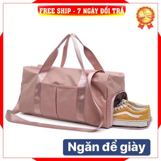 [Freship-Hàng hot trend]    Túi trống du lịch thể thao cho nam nữ có nhiều ngăn để giầy đi chơi phượt cỡ lớn .