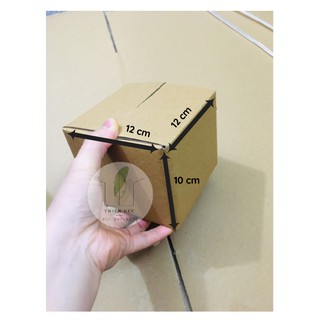 COMBO 50 HỘP GIẤY12x12x10 CM CARTON cỡ nhỏ GIÁ RẺ - Hộp GIẤY dùng đựng hàng, linh kiện điện thoại, phụ kiện, mỹ phẩm...