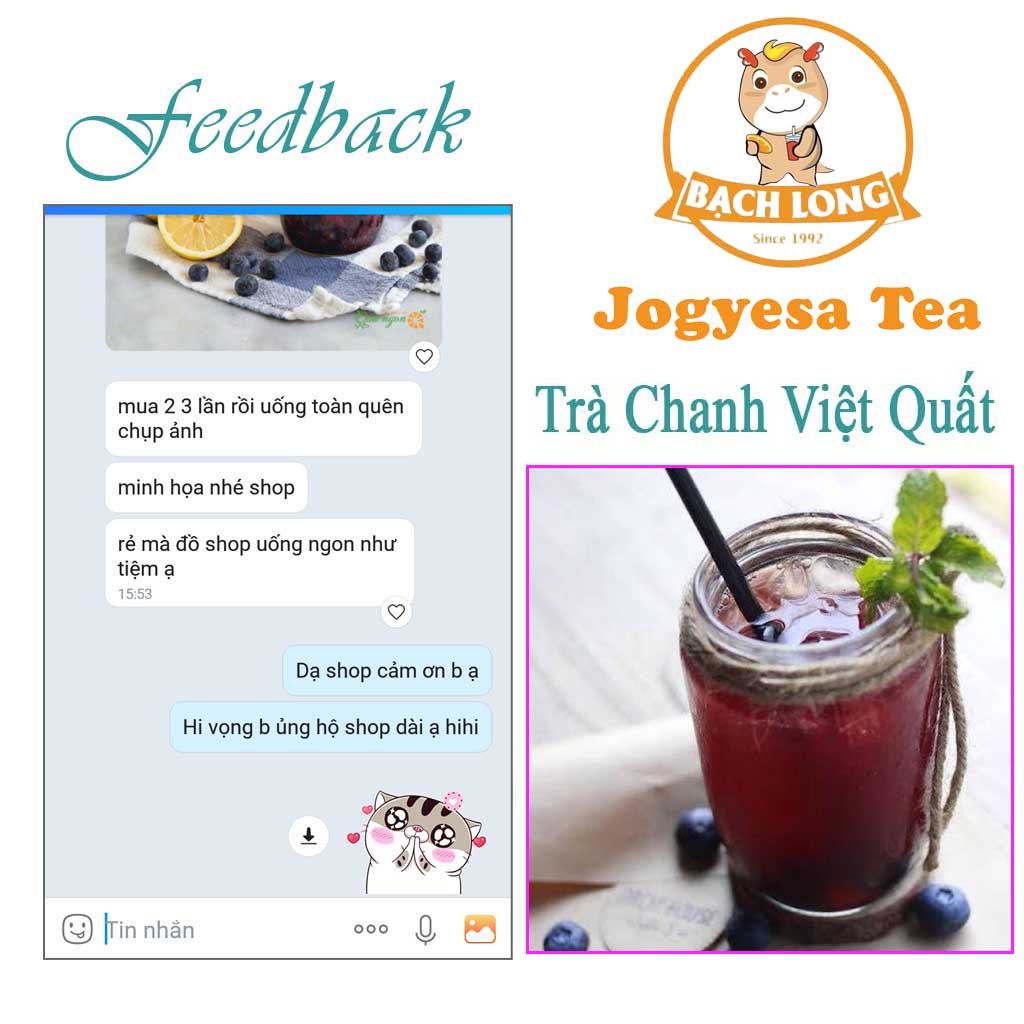 Trà Chanh Việt Quất Tự Pha Ngon Rẻ | BigBuy360 - bigbuy360.vn