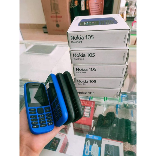 Điện thoại nokia 105 Chính hãng. Mới đập hộp. bảo hành 1 năm. bán xả lỗ. số lượng có hạn