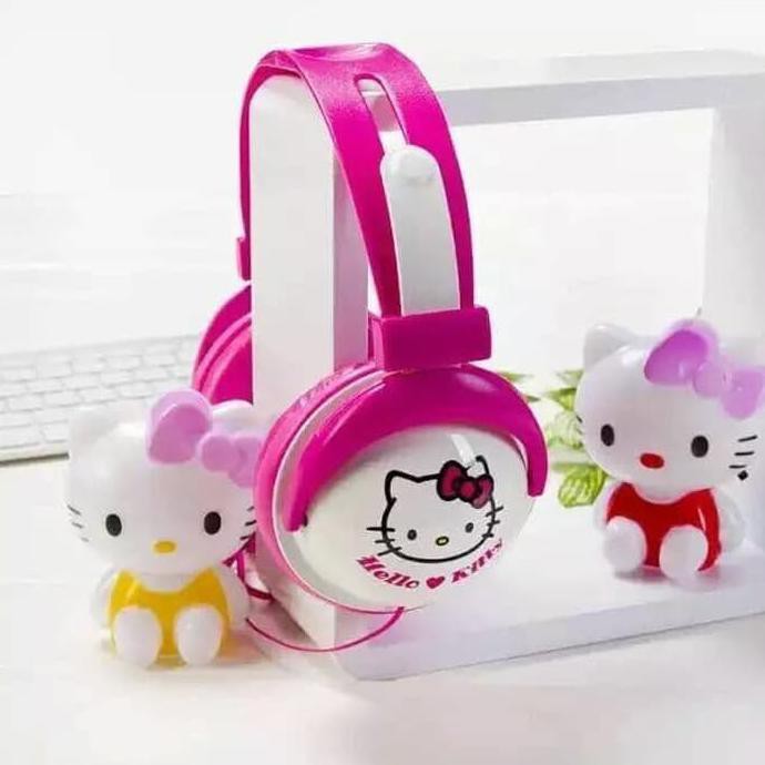 Tai Nghe Hình Hello Kitty | BigBuy360 - bigbuy360.vn