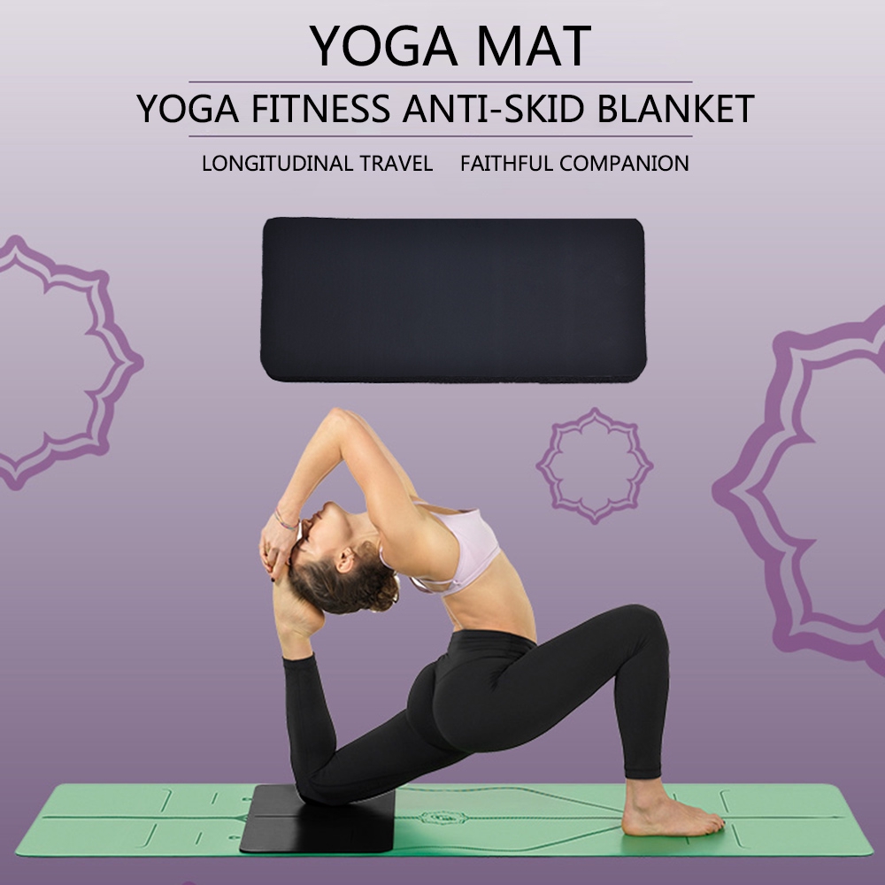 Thảm tập yoga chống trượt kích thước 60x25 X 1.5cm