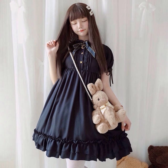 Váy/Đầm Lolita Moon Nhật Bản(có video)