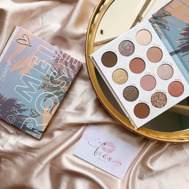 Bảng mắt 12 màu Colourpop Sweet Talk, Off Melrose, Menage a Muah