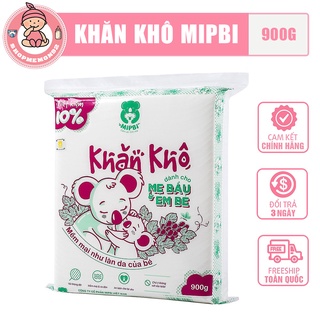 MIPBI - Khăn vải khô đa năng dành cho mẹ và bé Mipbi 300g 600g 900g