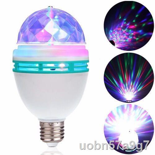 LED Color Magic Ball Bulb Light Rotation ánh sáng sân khấu ktv bar ballroom crystal hộ gia đìnhZ