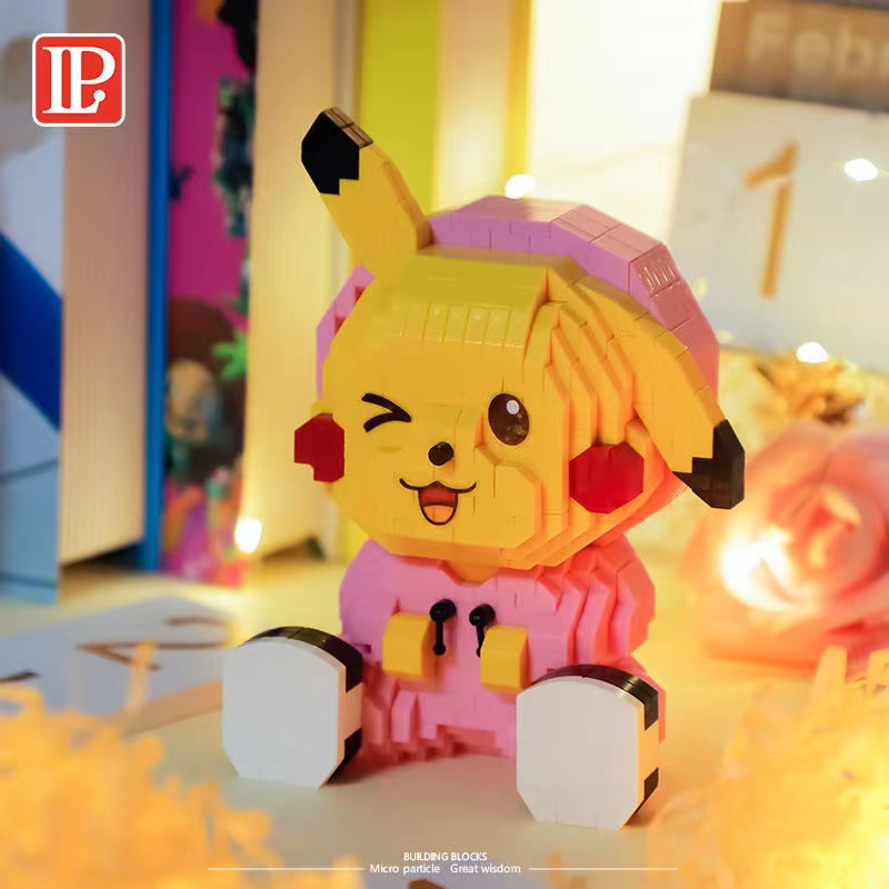 Bộ Đồ Chơi Xếp Hình Pokemon Độc Đáo Thú Vị Dành Cho Bé