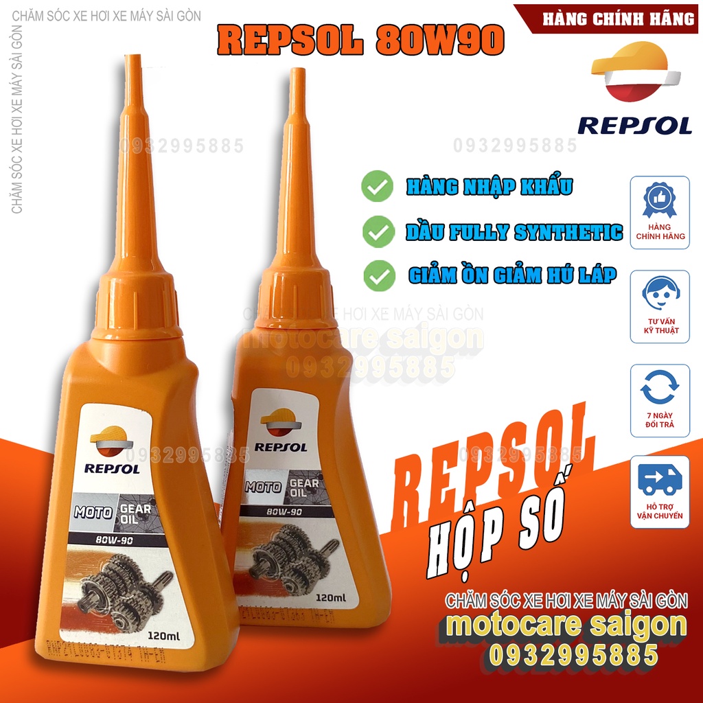 Nhớt LÁP (Hộp số) REPSOL Moto Matric Gear Oil / Dung tích 120ml