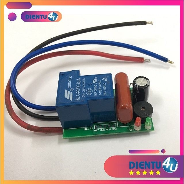 Mạch Chống Cắm Nhầm Điện 220V Bảo Vệ Thiết Bị 110V Của Nhật-Mỹ 3000W-Có Còi Và Led Báo